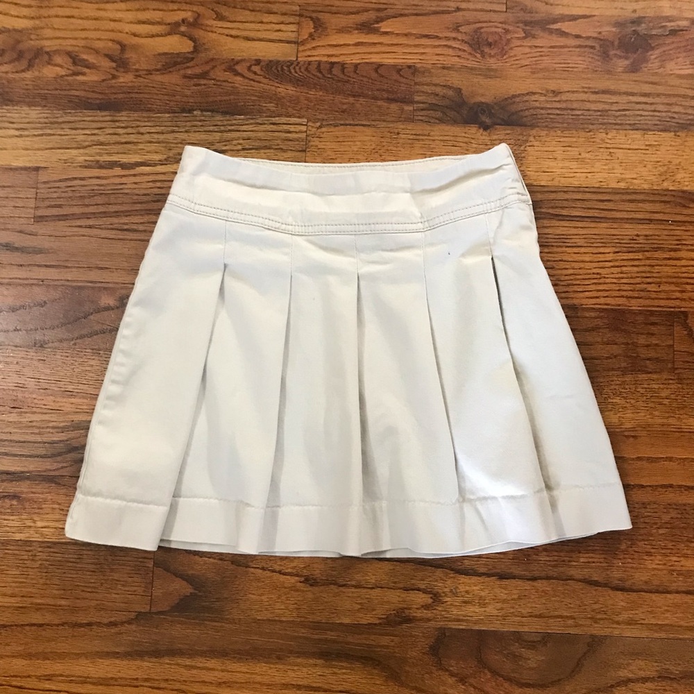 Children’s Place Tan Khaki School Uniform Bottoms Pleated Skirt Skort Shorts
Lar - Picture 3 of 14